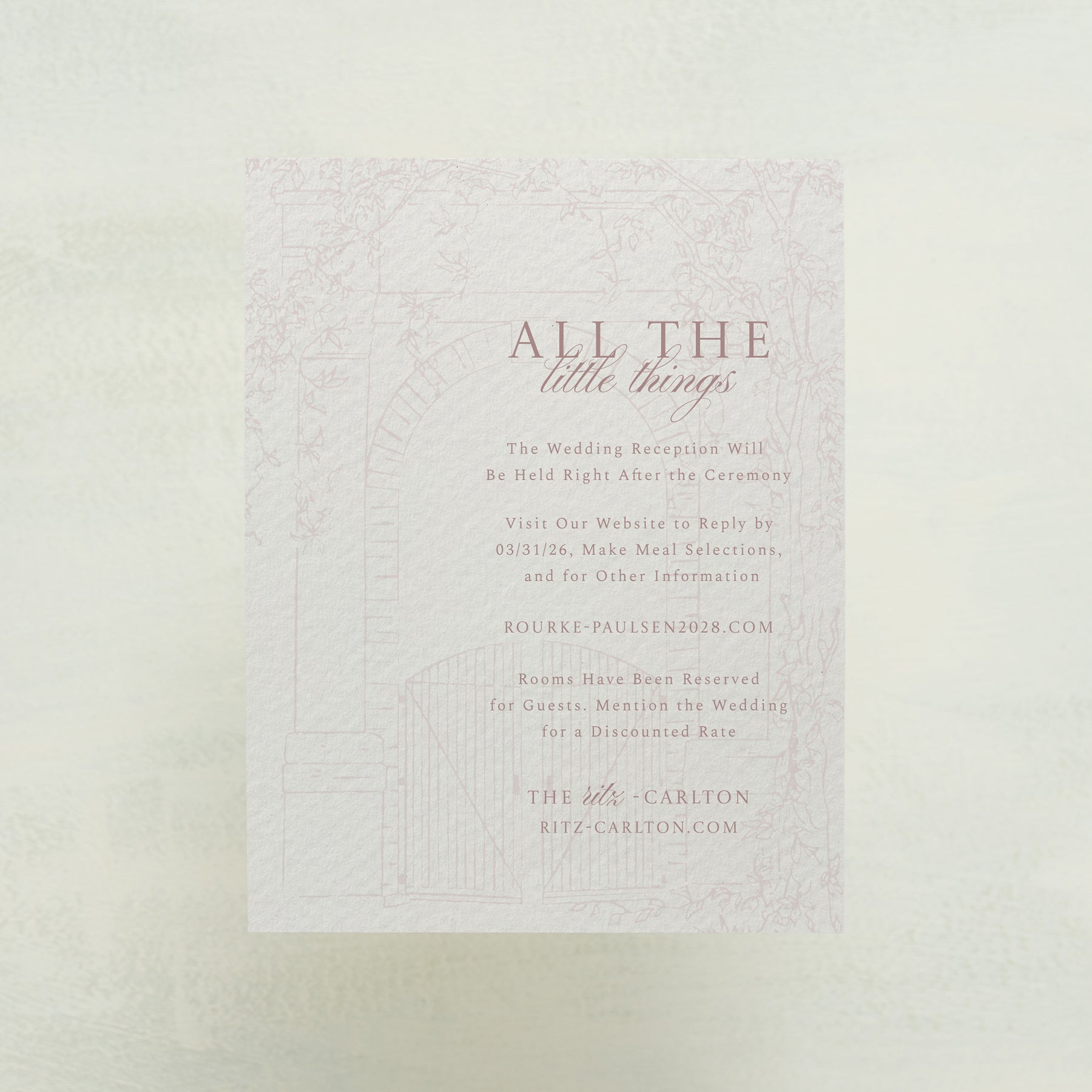 Dolce Vita Details Card