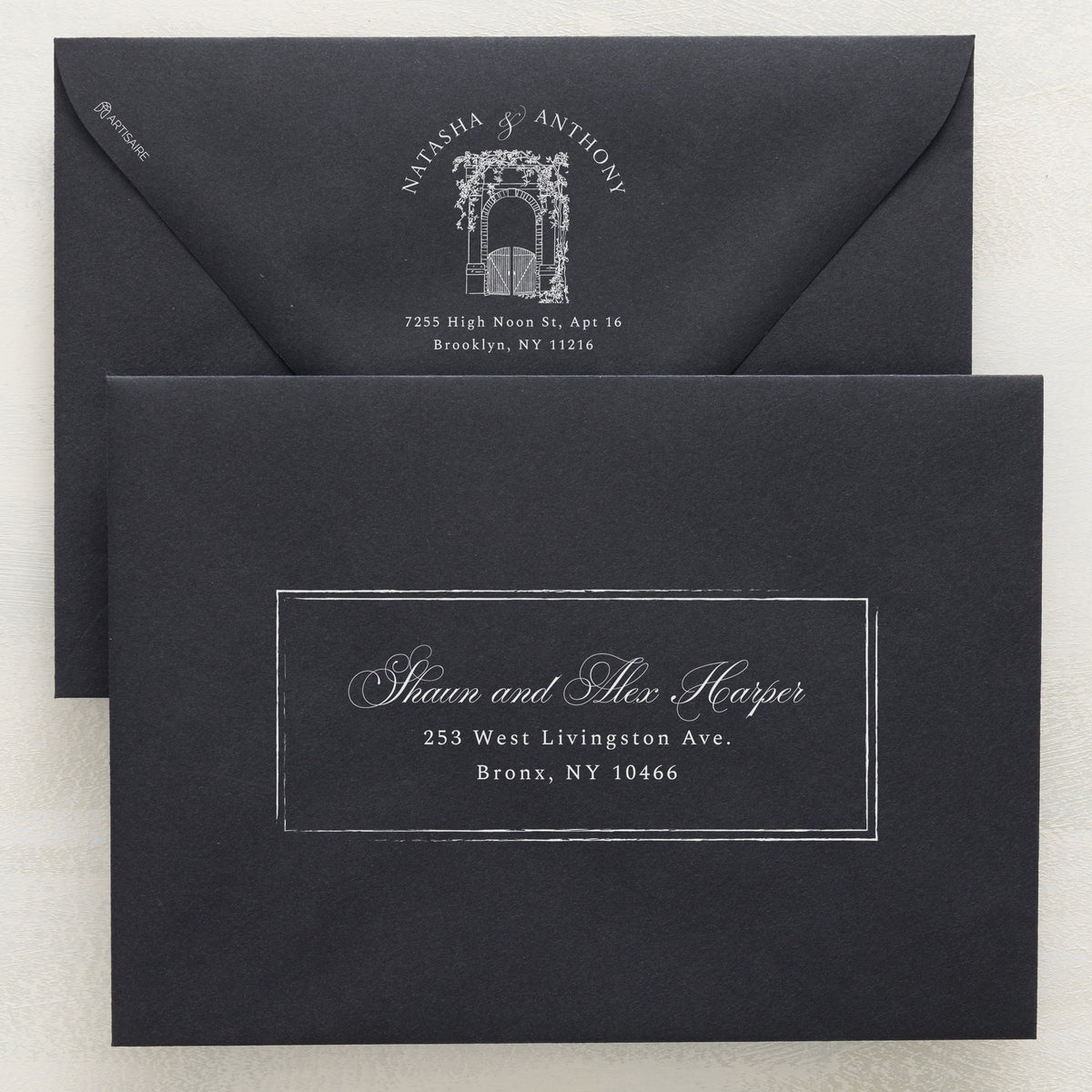 Dolce Vita Addressed Envelopes