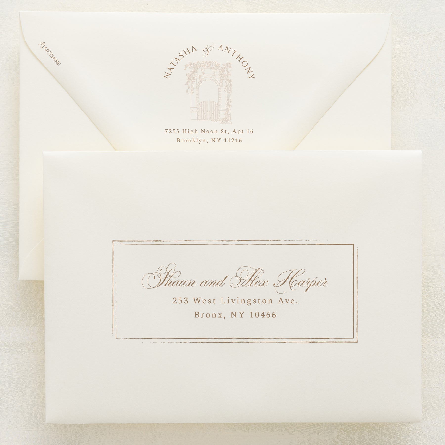 Dolce Vita Addressed Envelopes