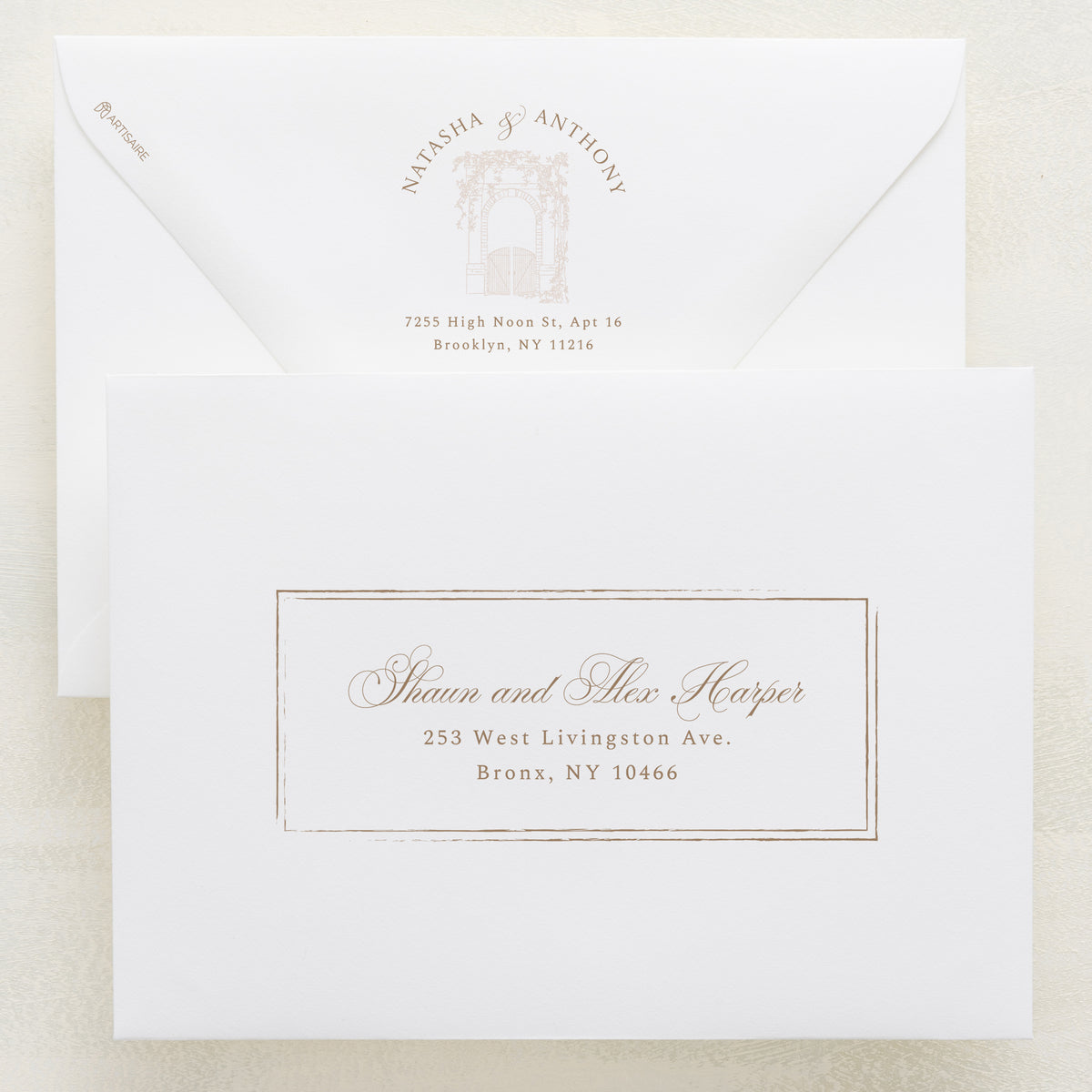 Dolce Vita Addressed Envelopes