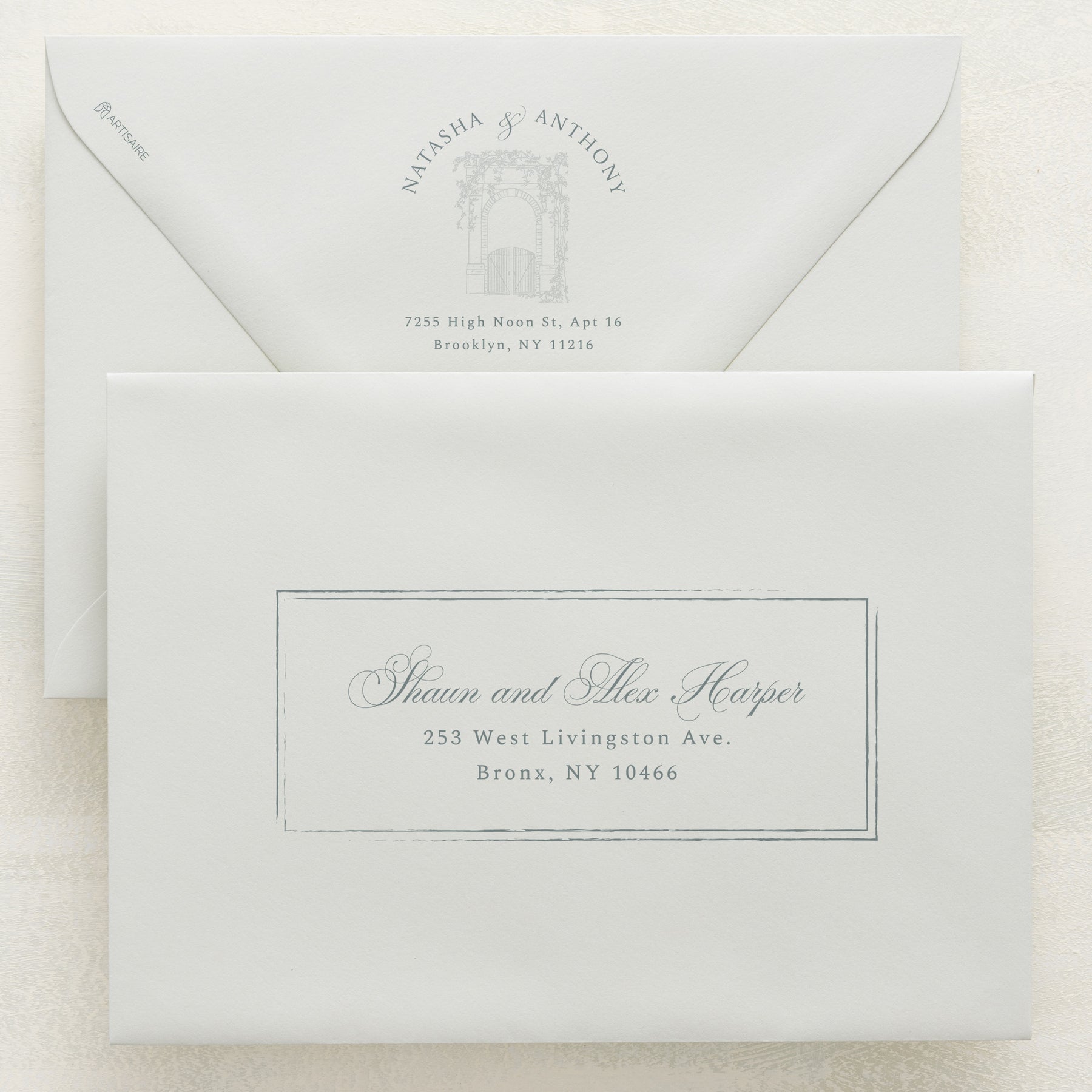 Dolce Vita Addressed Envelopes