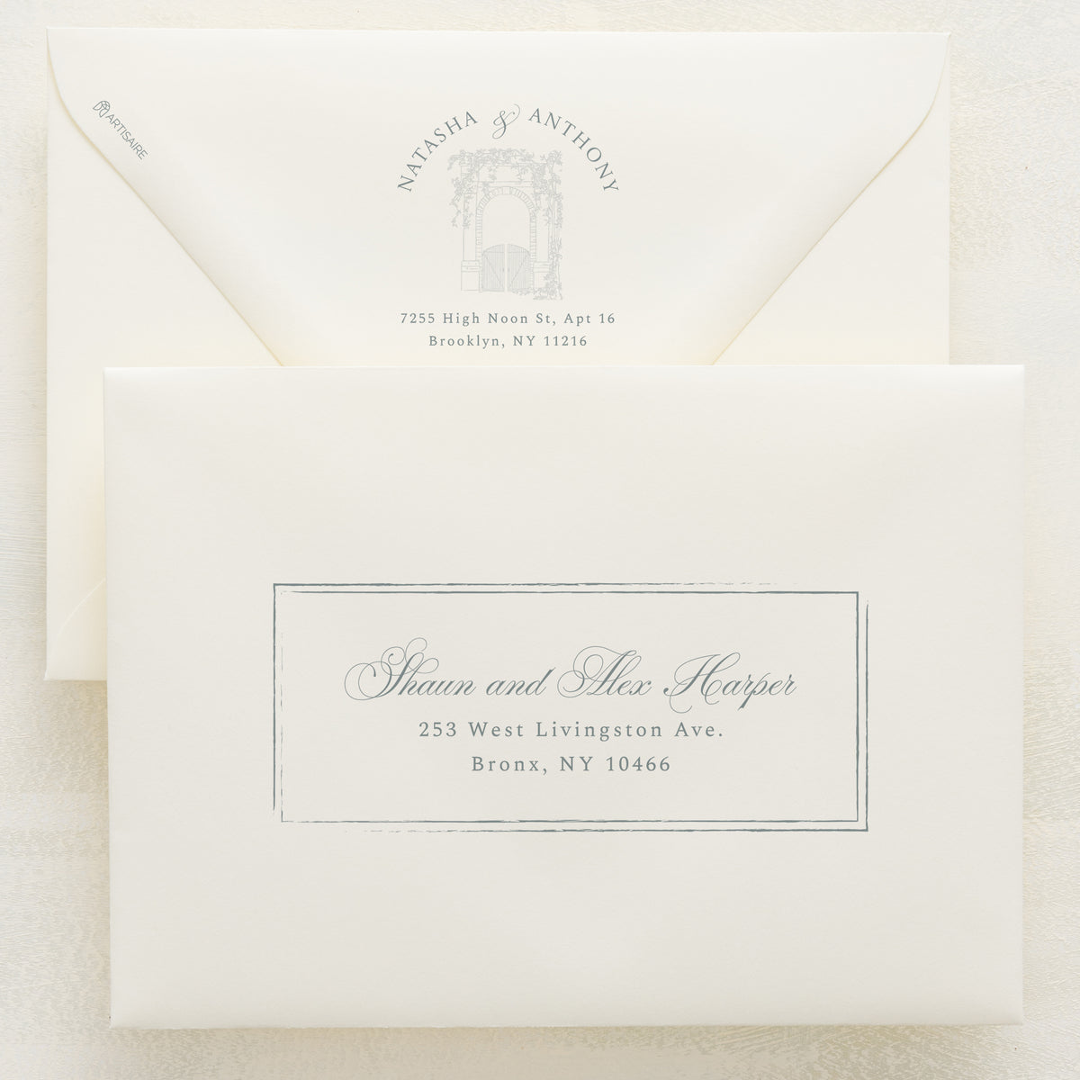 Dolce Vita Addressed Envelopes
