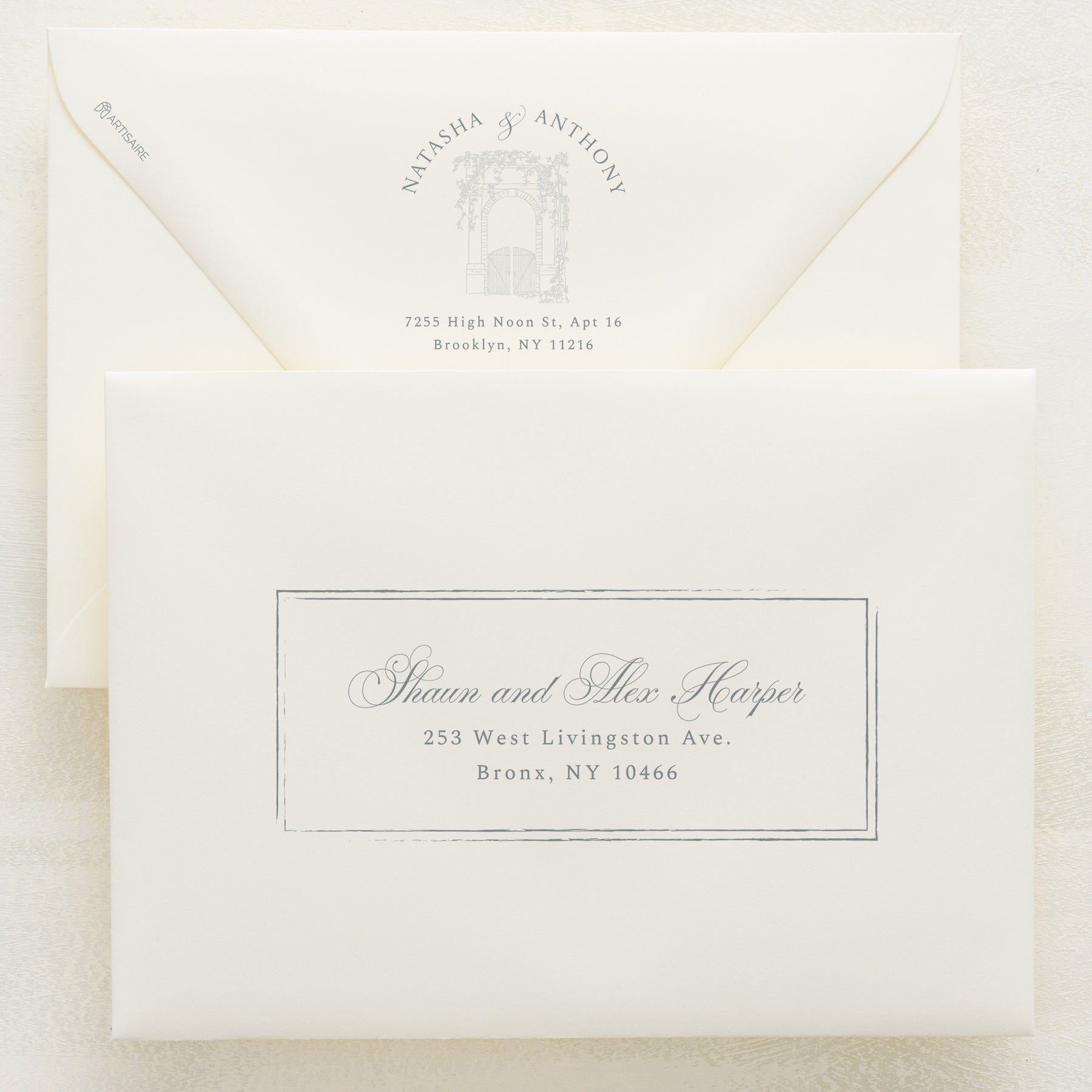 Dolce Vita Addressed Envelopes
