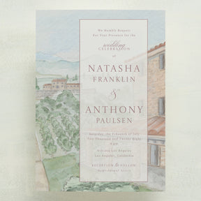 Dolce Vita All In One Wedding Invitations