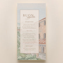 Dolce Vita 4x8" Menu