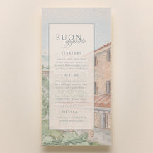 Dolce Vita 4x8" Menu