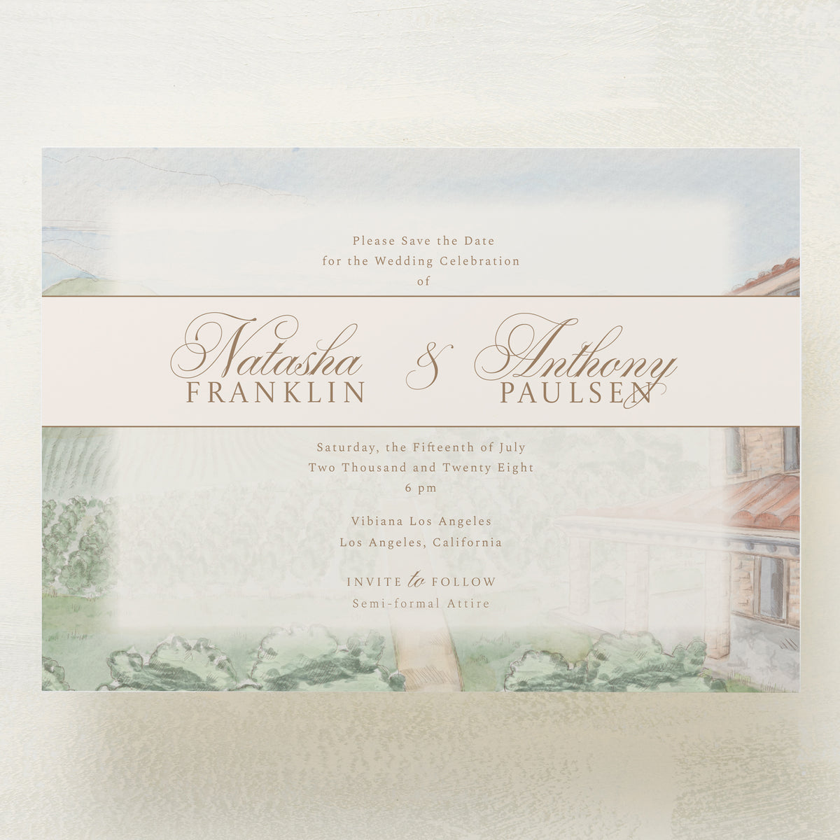 Dolce Vita Save The Date