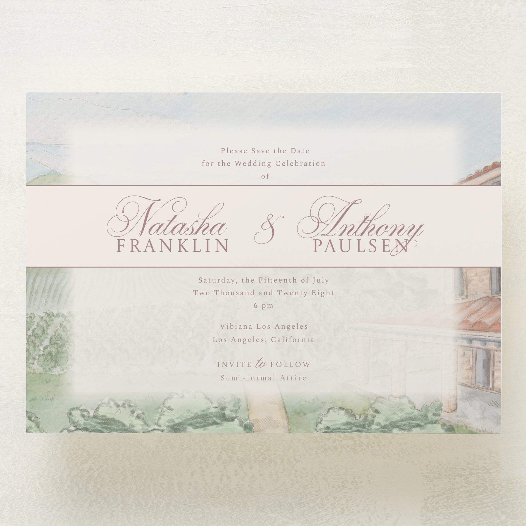 Dolce Vita Save The Date