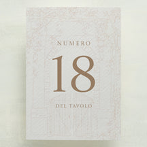 Dolce Vita Table Number