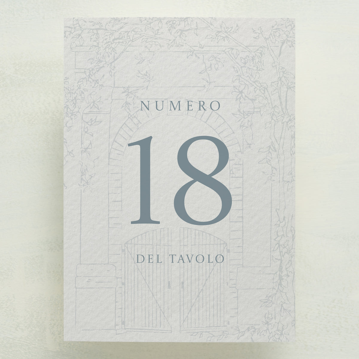 Dolce Vita Table Number