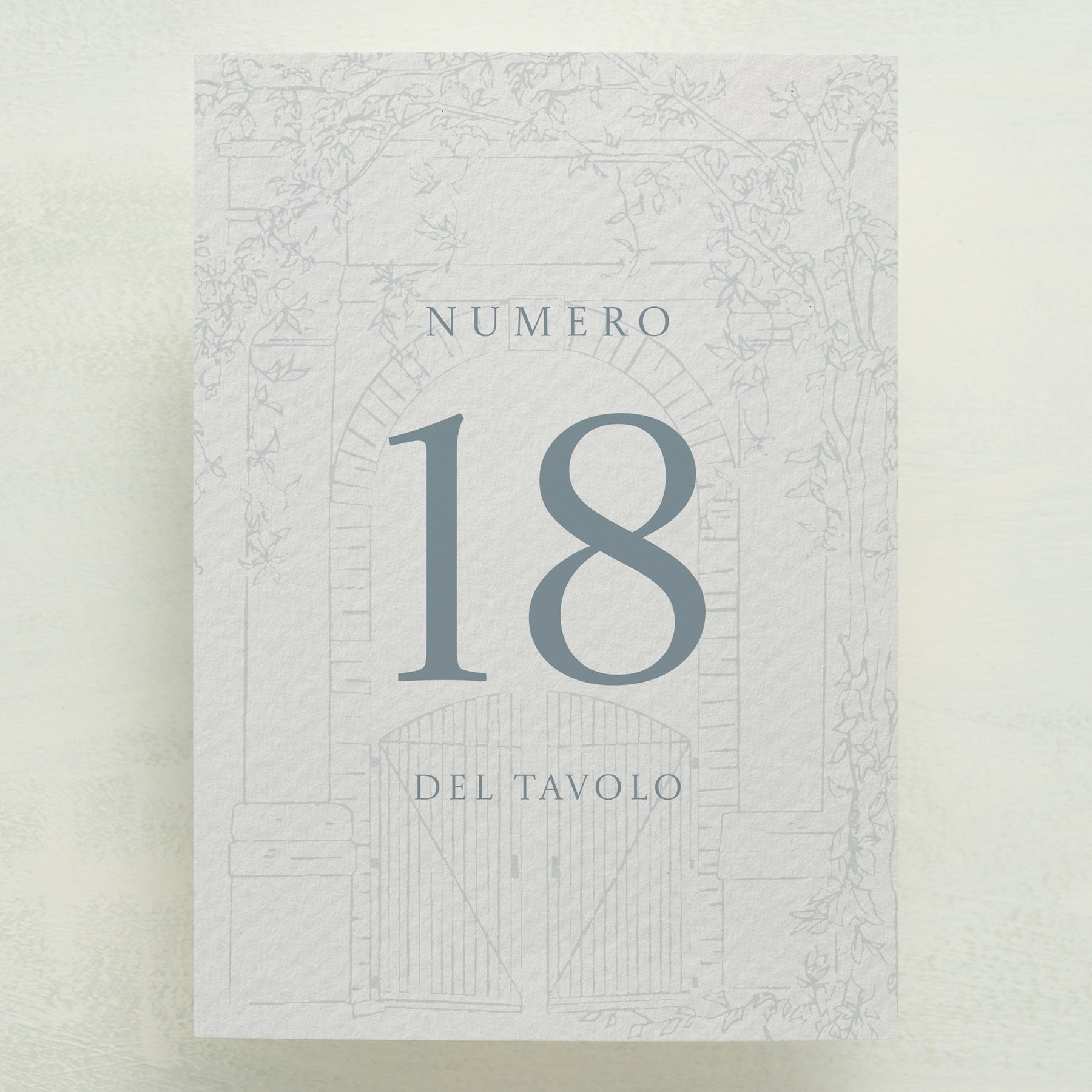 Dolce Vita Table Number