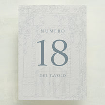 Dolce Vita Table Number