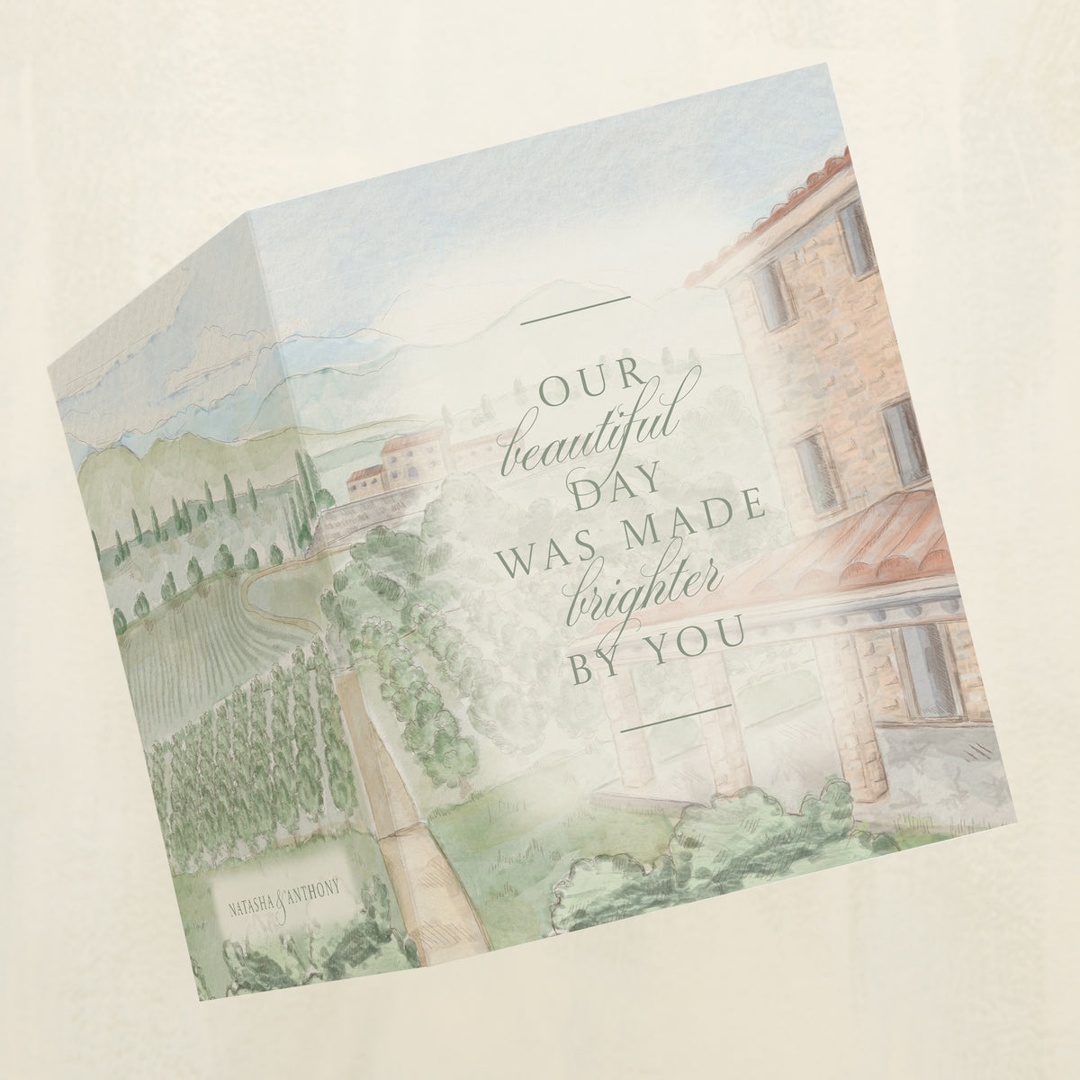 Dolce Vita Thank You Cards