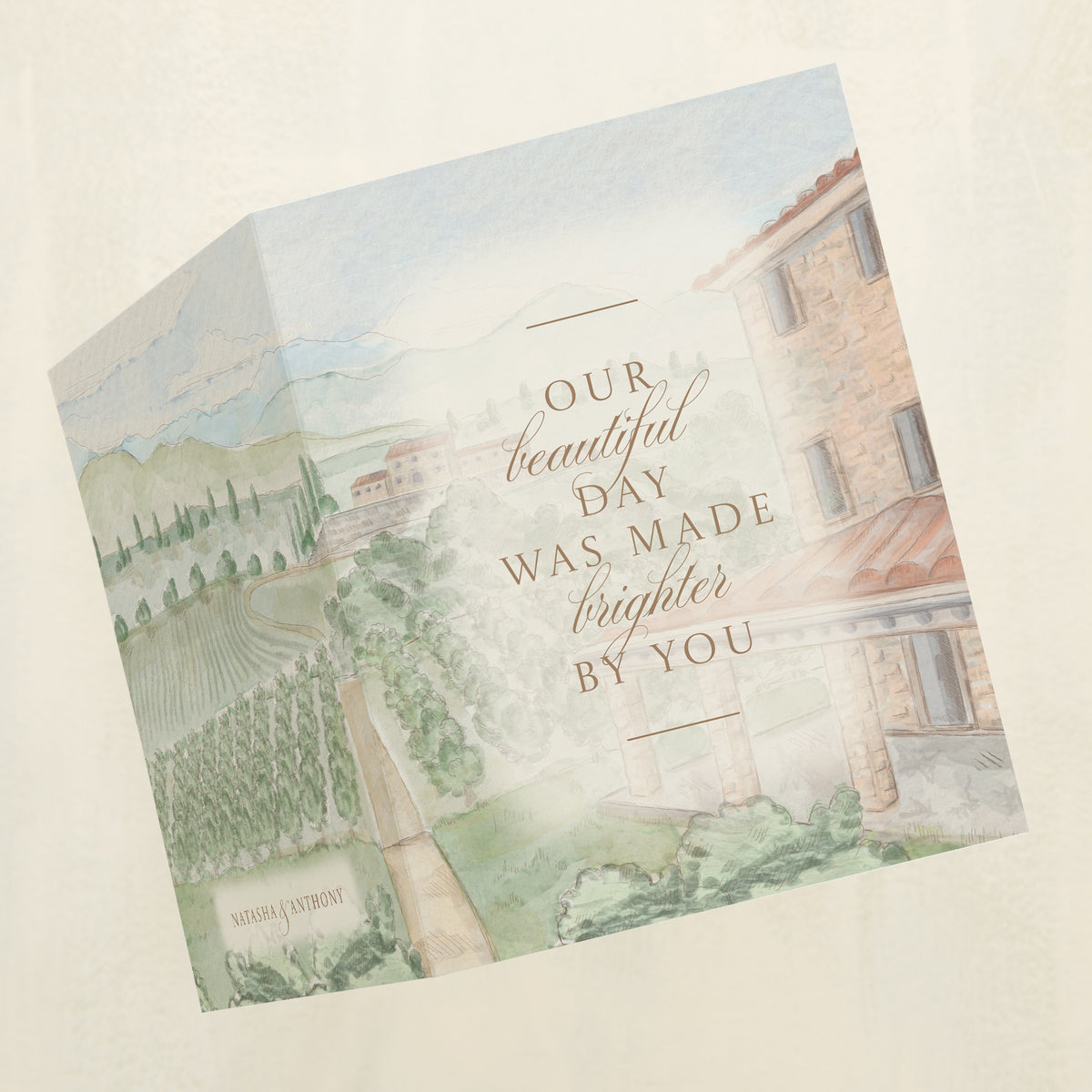 Dolce Vita Thank You Cards