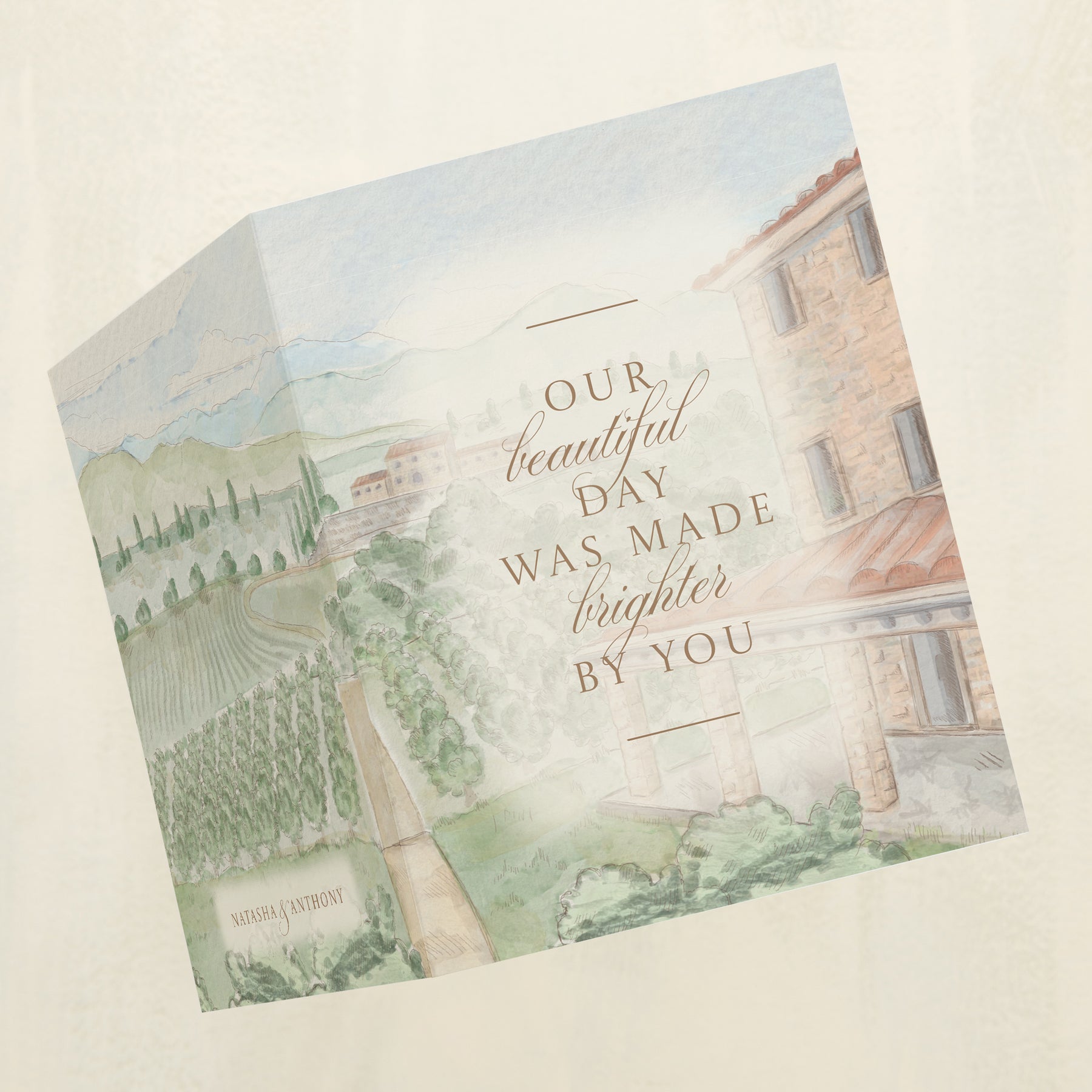 Dolce Vita Thank You Cards