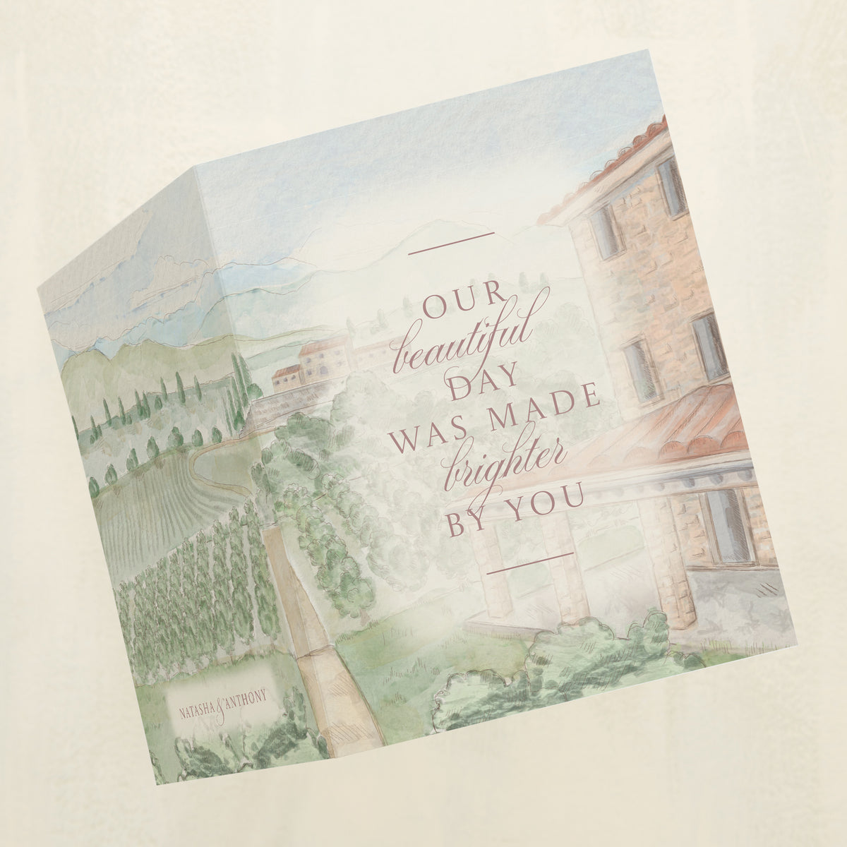 Dolce Vita Thank You Cards