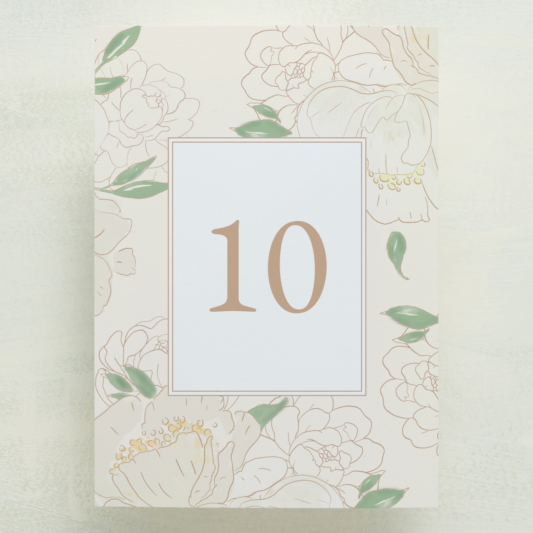 Meadow Table Number
