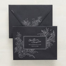 Rose Serenade Reply Envelopes