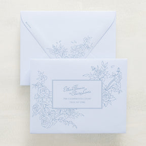 Rose Serenade Reply Envelopes
