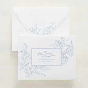 Rose Serenade Reply Envelopes