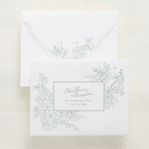 Rose Serenade Reply Envelopes