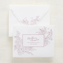 Rose Serenade Reply Envelopes