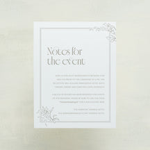 Rose Serenade Details Card