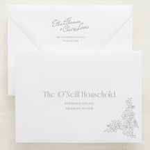 Rose Serenade Addressed Envelopes