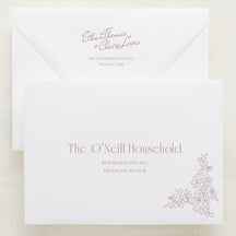 Rose Serenade Addressed Envelopes