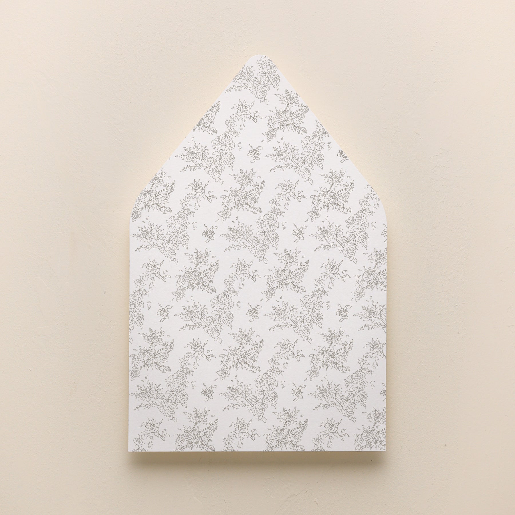 Rose Serenade A2 Envelope Liner