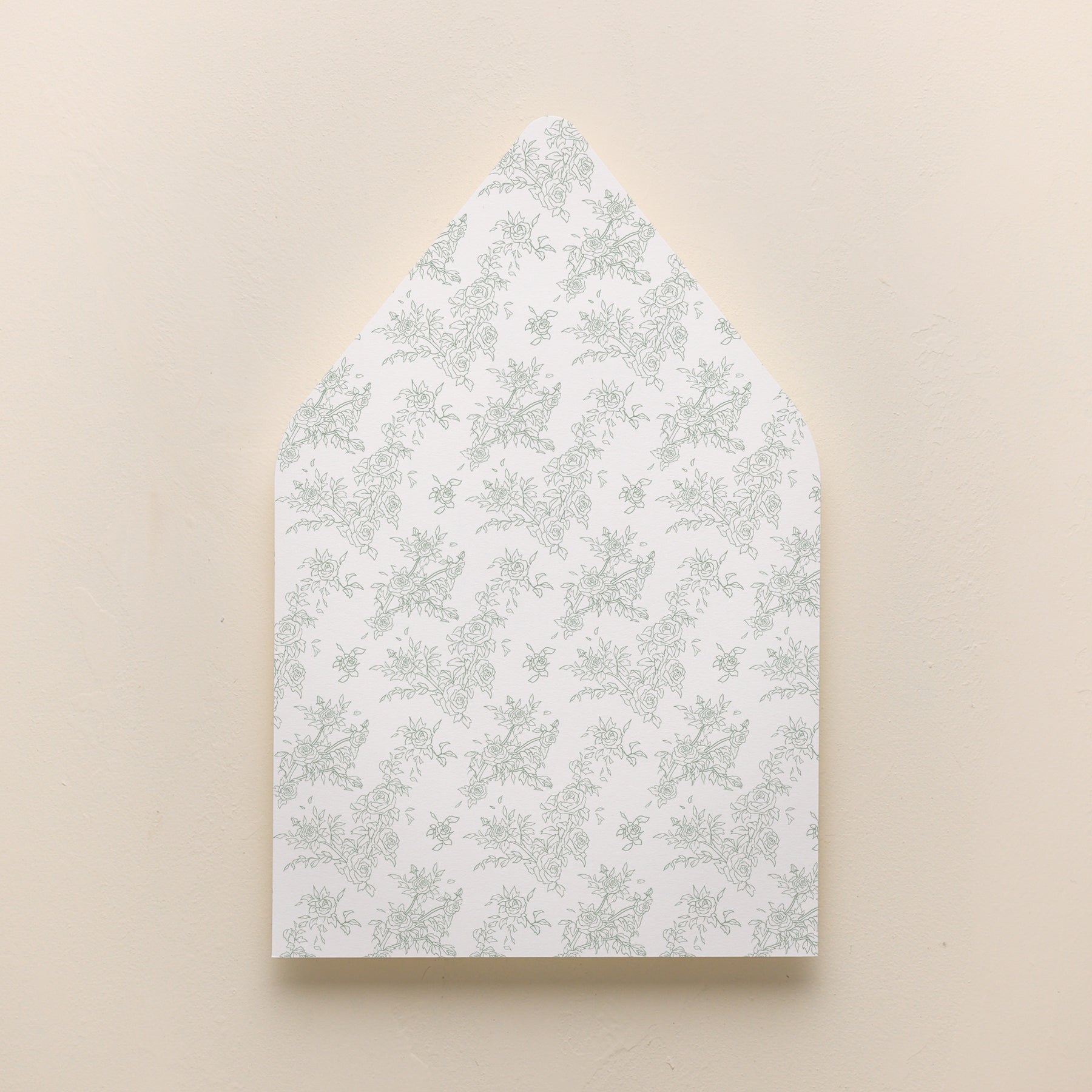 Rose Serenade A2 Envelope Liner