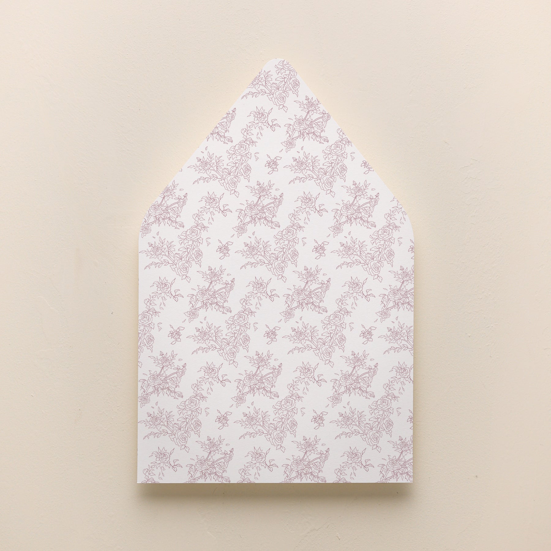 Rose Serenade A2 Envelope Liner