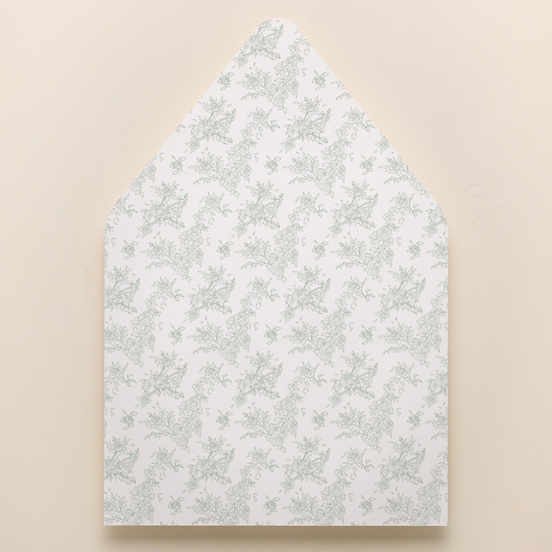 Rose Serenade A7 Envelope Liner