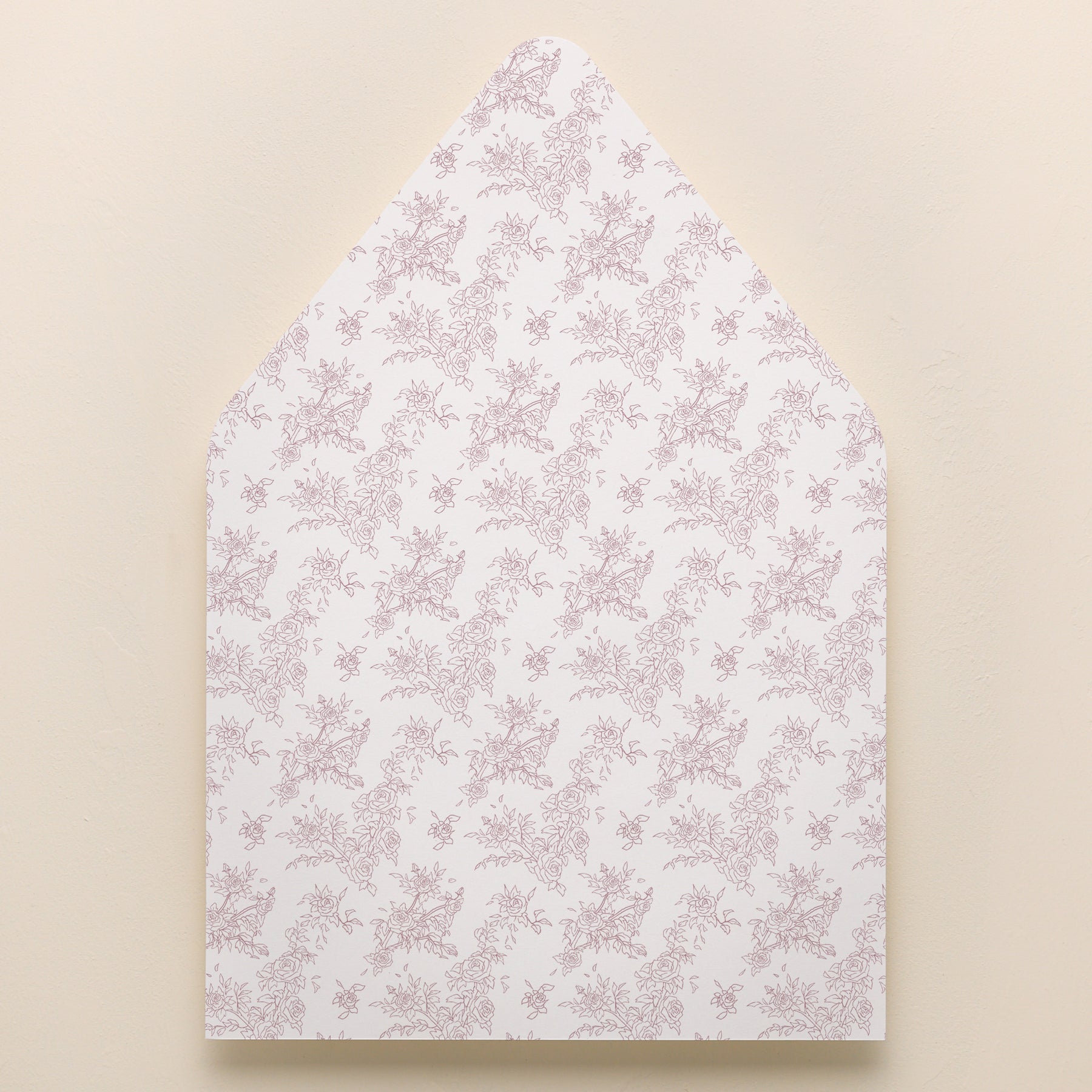 Rose Serenade A7 Envelope Liner