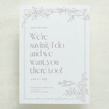 Rose Serenade Save The Date