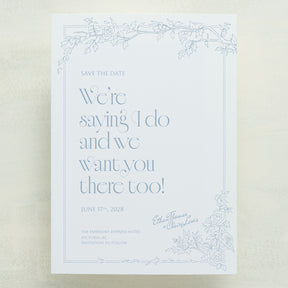 Rose Serenade Save The Date