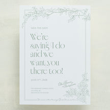 Rose Serenade Save The Date