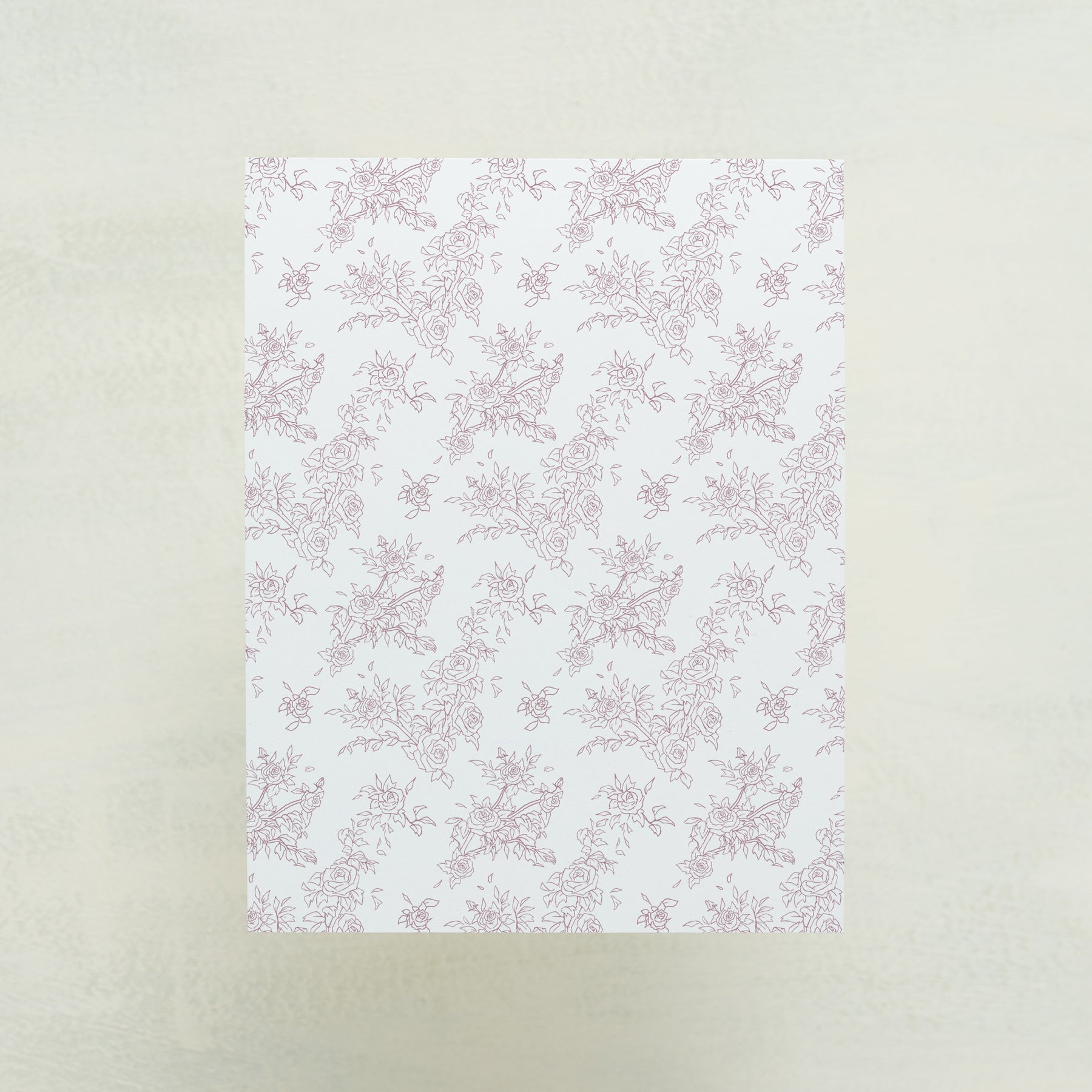 Rose Serenade RSVP Cards