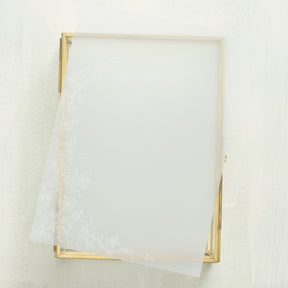 Rose Serenade Vellum Overlay (10-pack)