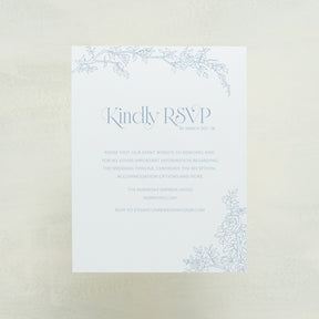 Rose Serenade Digital RSVP Cards