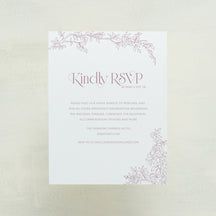 Rose Serenade Digital RSVP Cards