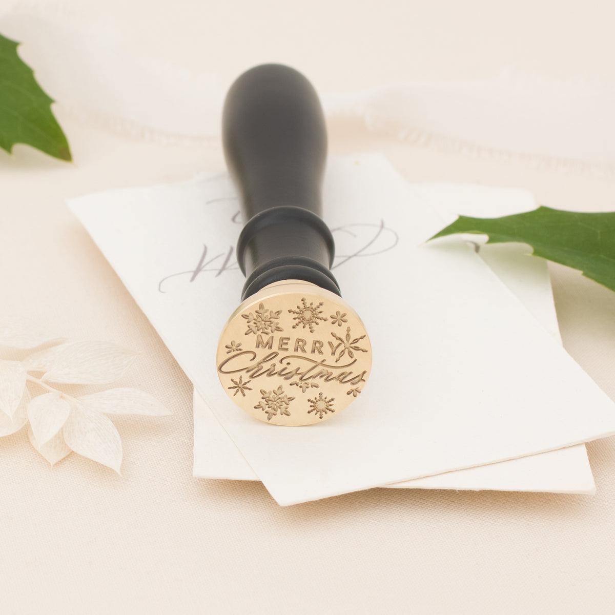 MERRY CHRISTMAS WAX SEAL STAMP – The Ink Stand
