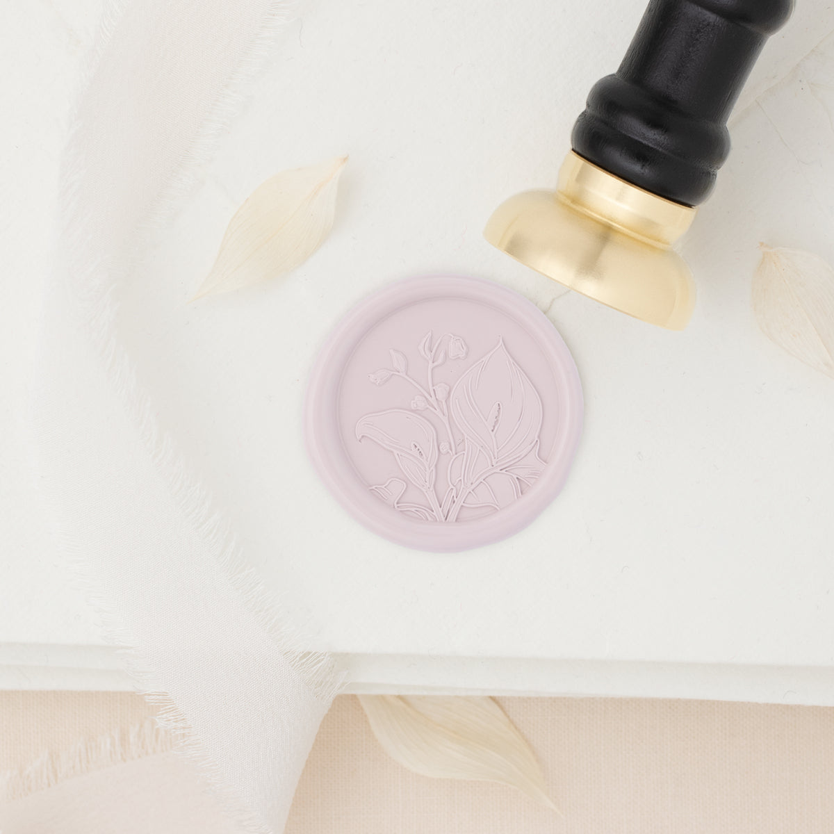 Calla Lily Wax Stamp