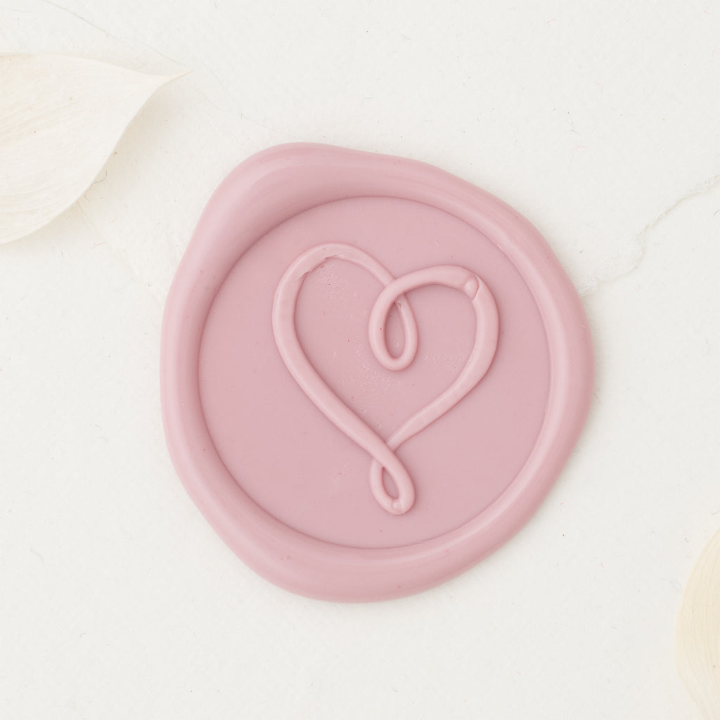 Botanical Heart Wax Seal Stamp – Love Letters Shop