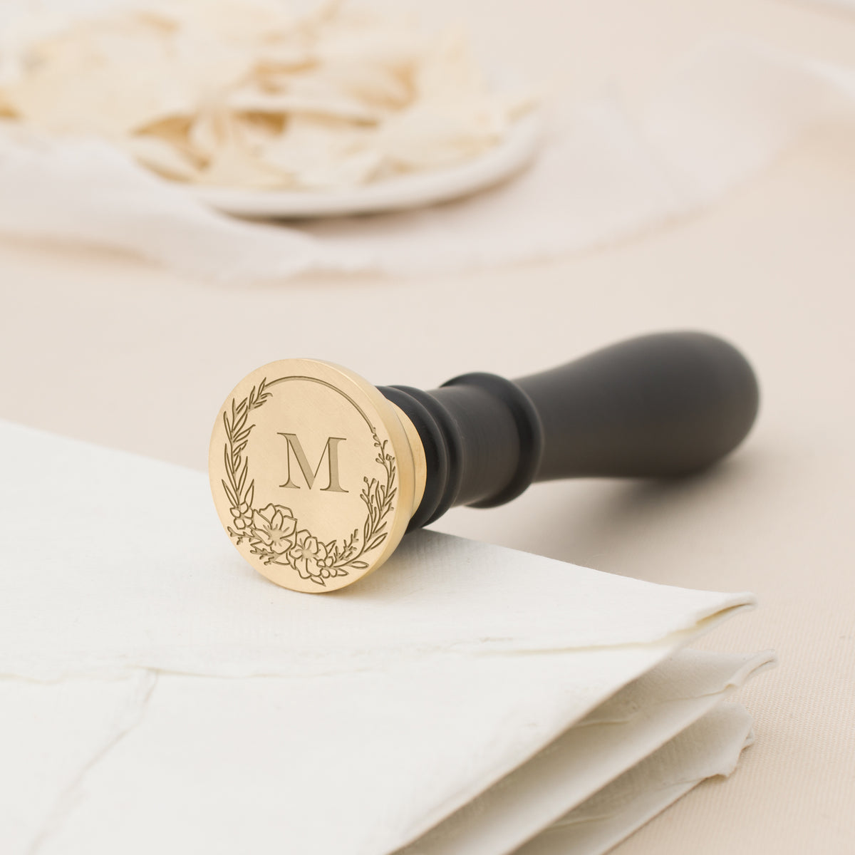 Ainsley Single Initial Wax Stamp