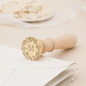 Alice Single Initial Wax Stamp