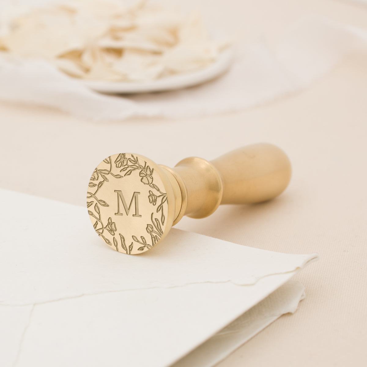 Alice Single Initial Wax Stamp