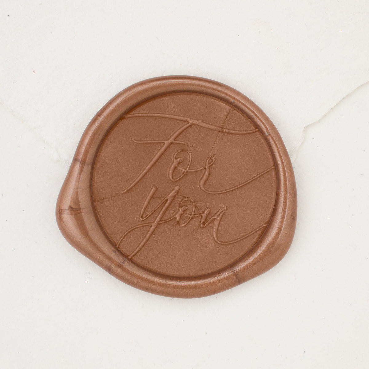 For You Script Wax Seals