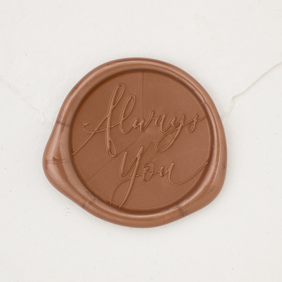 Always You Script Wax Seals