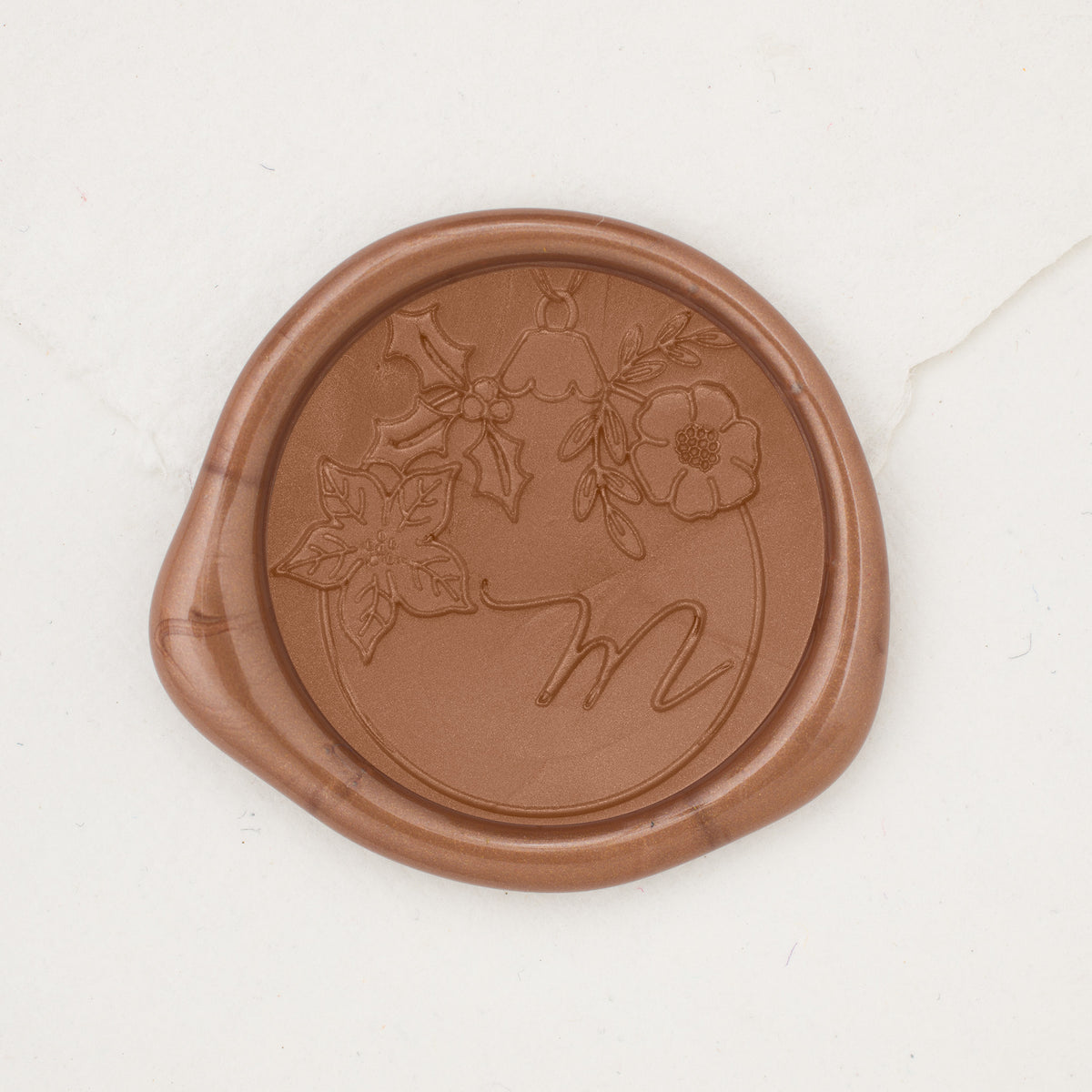 Noelle Single Initial Wax Seals